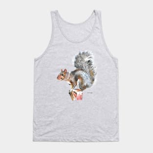 Grey Squirrel Tank Top